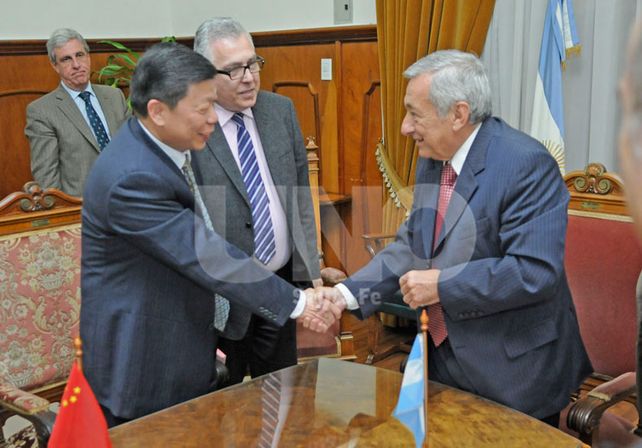 Jueces de la región de Guangxi visitaron este lunes los Tribunales santafesinos