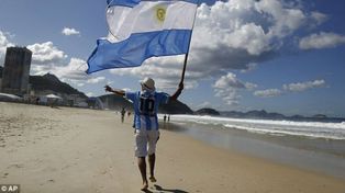 El Mundial se acabó, pero muchos argentinos decidieron quedarse en Brasil