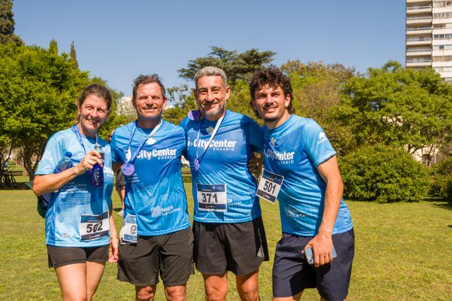 Virginia D’ambrosio, Mauro Gagliardo, Gustavo Santos y Lucio Gagliardo  