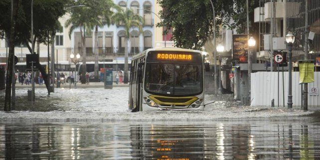 La ONU aseguró que el 5% de Río de Janeiro estará inundado para 2050