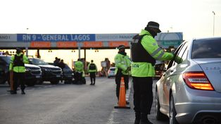 Transporte de la Nación se suma a los controles en el ingreso a Santa Fe