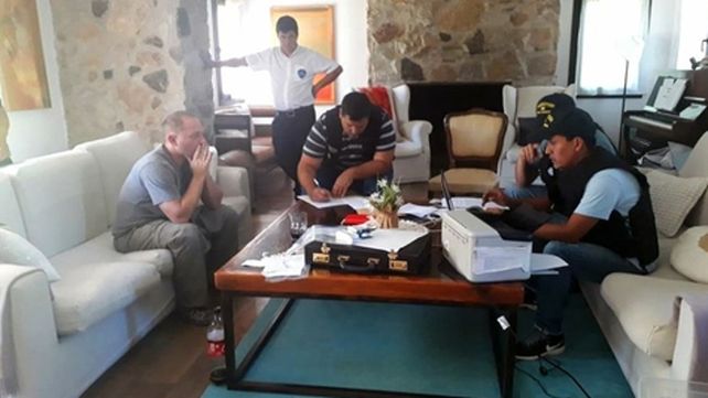 Allanamiento. La información sobre maniobras de lavado de dinero se encontró en teléfonos de DAlessio.&nbsp;