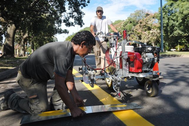 Construyen isletas y extienden bicisenda en la Costanera Oeste