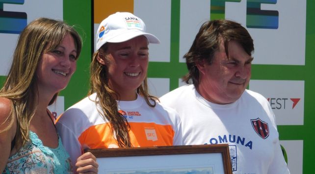 Romina Imwinkelried se subió al podio en la Santa Fe-Coronda.