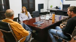 Maglia y Tartarelli conocen a Huhn desde su niñez, ya que la médica baigorriense, siempre vivió en su ciudad natal.