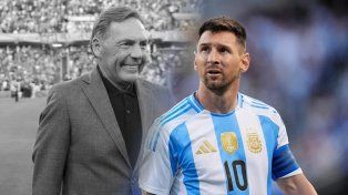 Messi también le dio el pésame a la familia de Russo