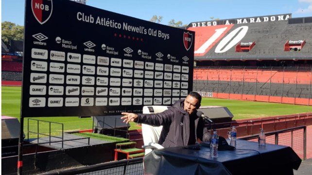 Gamboa dijo sentirse "exageradamente feliz" por su retorno al club de sus amores. Foto: Celina Mutti Lovera