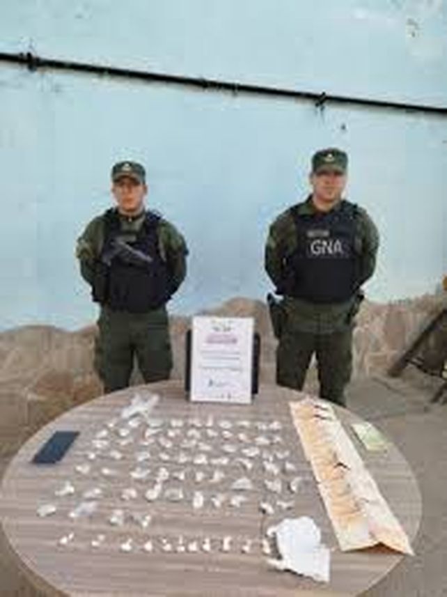 Drogas decomisadas en Empalme Graneros