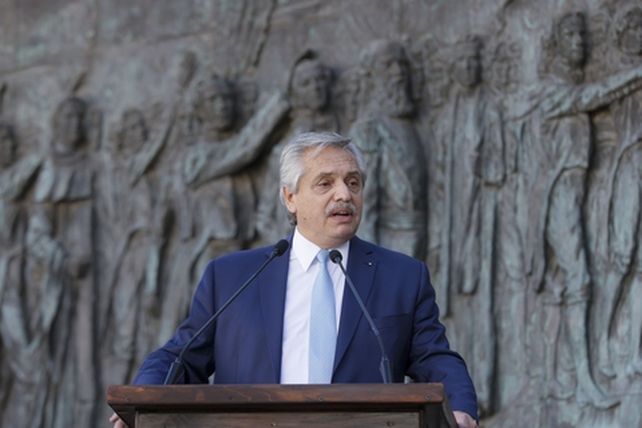 Alberto Fernández encabezó en Tucumán el acto central de la Declaración de la Independencia.&nbsp;
