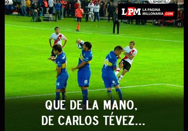 Superclásico polémico: Los memes nunca faltan