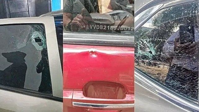 Ataques en la ruta 168: alertan de piedrazos y hasta balazos