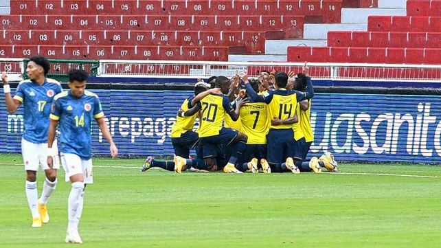 Ecuador le dio una paliza histórica a Colombia en Quito