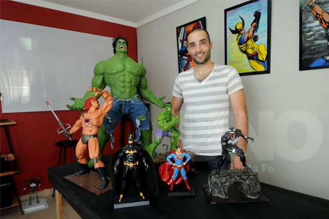 La pasión de crear personajes, todo un trabajo