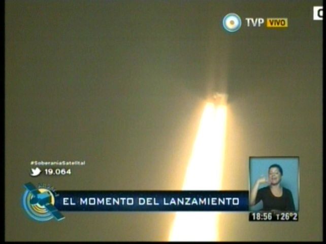 El primer satélite geoestacionario argentino está en el espacio y ya se desprendió de la cápsula