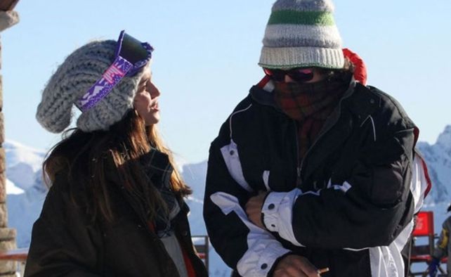 Disfrutó de la nieve