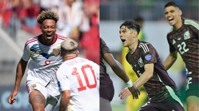 Venezuela y México, por el pase a cuartos de final de la Copa América