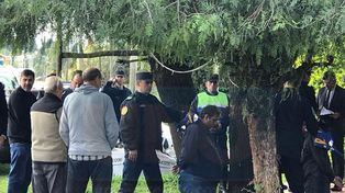 El momento de la detención de Juan Jesús Fernández