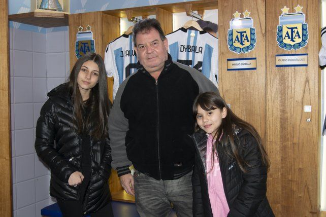 Delfina, Luis y Renata Facchini