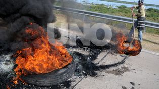 A pesar de que el Salado baja, cortaron la Circunvalación