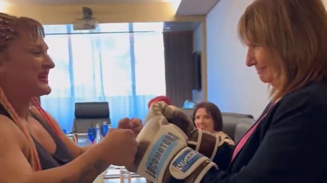 Me voy a subir al ring: Bullrich anunció el apoyo de Locomotora Oliveras