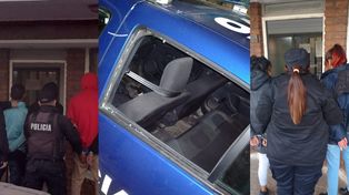 B° Nueva Pompeya: detuvieron a 5 vándalos que apedrearon a autos y rompieron un patrullero