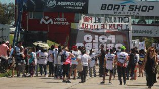 La Multisectorial realizó un corte intermitente desde las 10 del miércoles. &nbsp; Fotografía: gentileza Brian Panizza
