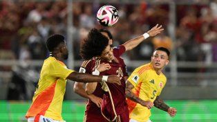 Venezuela perdió con Colombia y se quedó afuera del Mundial