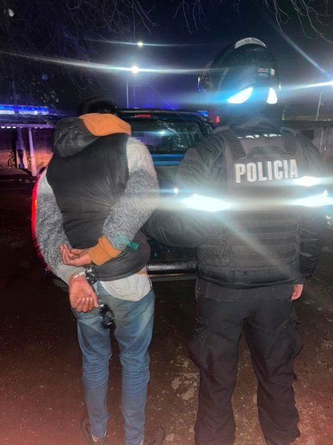 El muchacho fue identificado a la madrugada en Maipú al 900.
