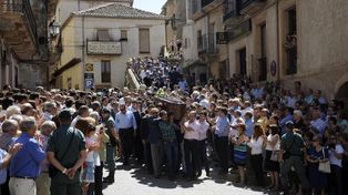 Sepultaron al torero corneado en Teruel