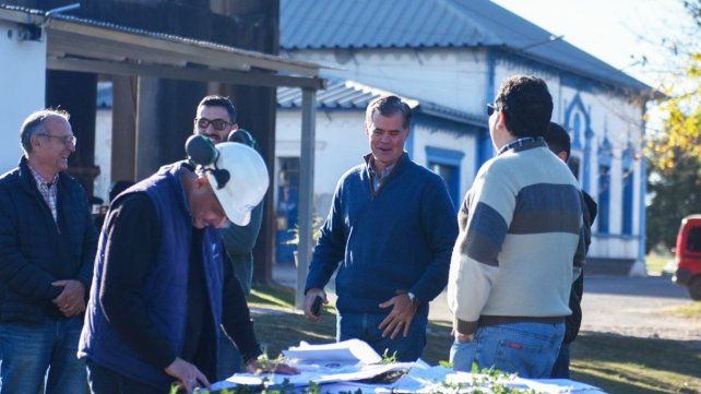 Se avanza en la construcción de una nueva planta potabilizadora en Gualeguaychú.