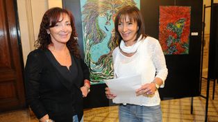 El arte de Susana Levin en la Legislatura de Santa Fe