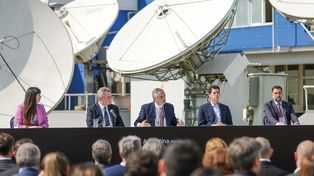 El presidente Alberto Fernández encabezó el lanzamiento del programa federal “Mi Pueblo Conectado” desde la localidad bonaerense de Benavídez.