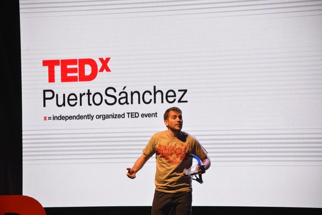 Pedro Sebastián el presentaron de las charlas.&nbsp; 