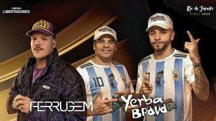 Yerba Brava animará la final de la Copa Libertadores