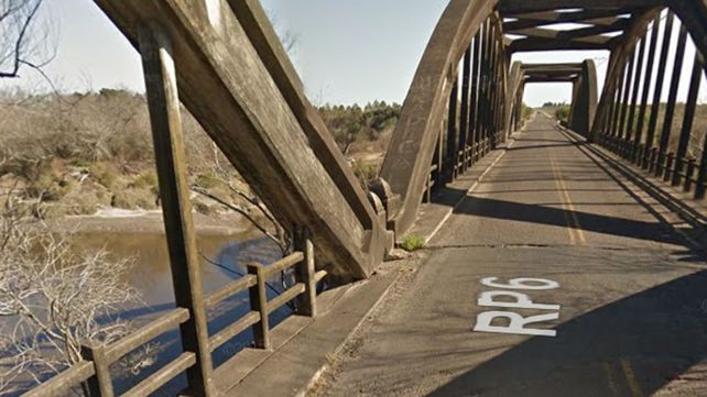 Por reparación de un puente cortarán el tránsito en la ruta provincial 6