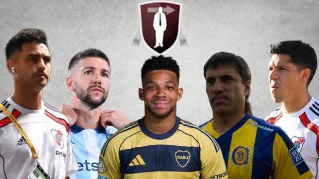 Los jugadores que quedarán libres en Argentina y buscan club para 2026.