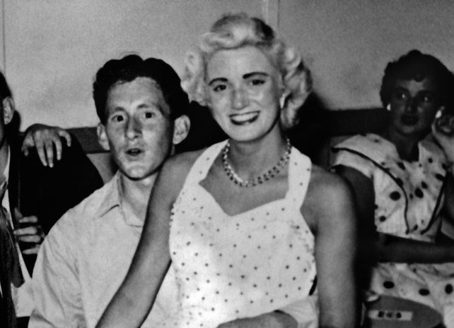 Ruth Ellis con un amigo en 1950.
