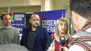 La interventora del Partido Conservador Popular, Liliana Salinas, anunció que Sebastián Etchevehere será el candidato a gobernador por ese espacio en 2023.