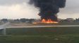 cinco muertos tras estrellarse y prenderse fuego un avion en malta cinco muertos tras estrellarse y prenderse fuego un avion en malta