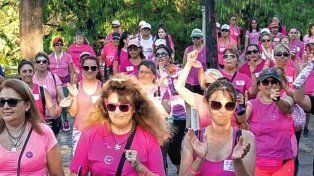 La Caminata Rosa será el sábado 25 de este mes en el Parque Urquiza.