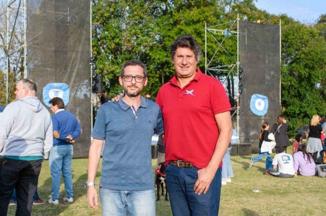 Martin Consiglio y Roly Santacroce
