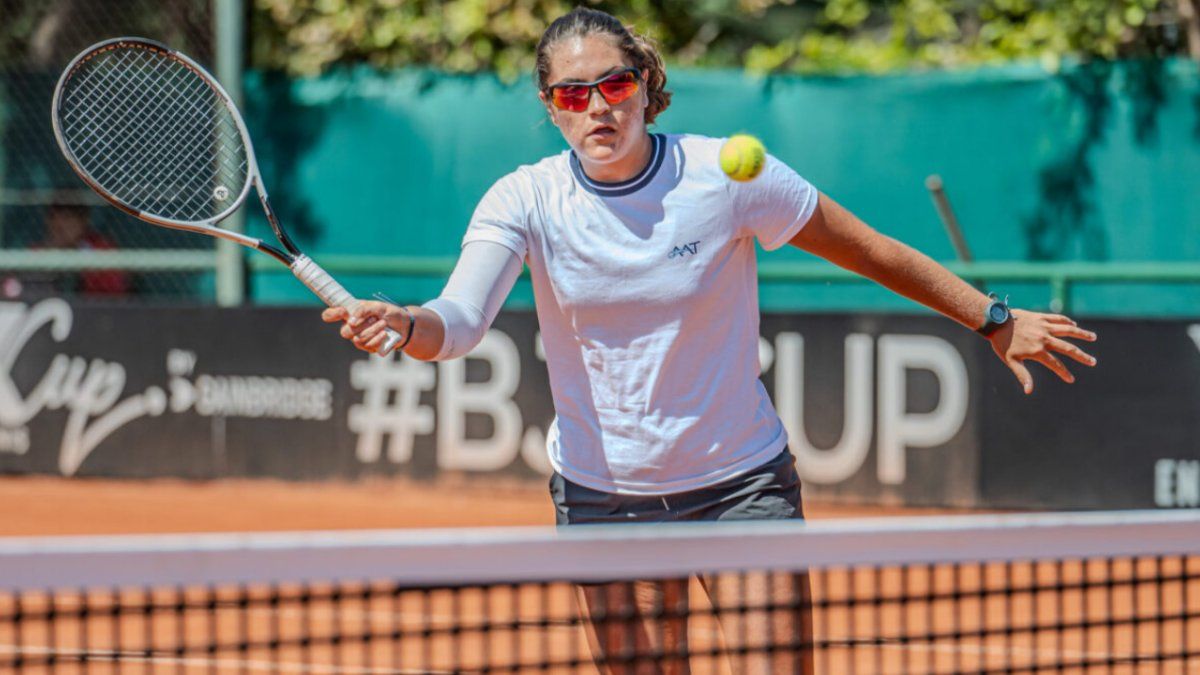 Tenis: Luisina Giovannini tuvo un año en ascenso y la espera el Abierto de  Australia