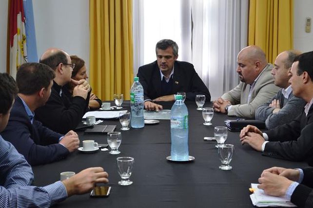 Relocalización. Fue uno de los temas del encuentro en el ente.