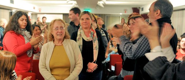 Los docentes habían dramatizado en un acto por el cierre de grados de la escuela pública.