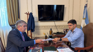 Pullaro y Bastia firmaron y enviaron a la Legislatura el mensaje con los tres pliegos.