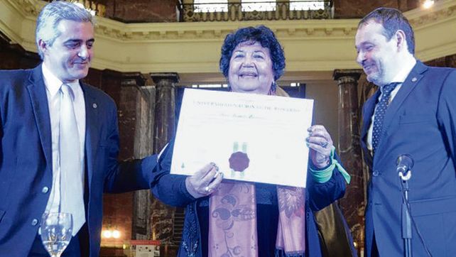 Diploma. Dora Barrancos