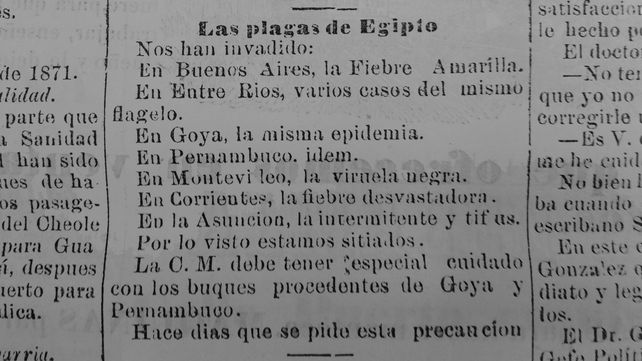 La epidemia que no fue: restricciones y efectos de la peste en el Rosario