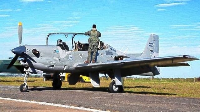 Adiestramiento aéreo-militar en Paraná, Mazaruca y Rosario
