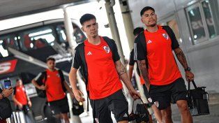 River viajó el mismo día del partido a Santa Fe.