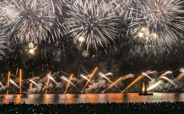 Las imágenes del desfile en Francia por el Día de la Independencia